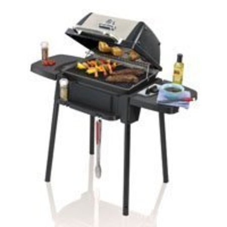 BROIL KING Porta-Chef 950654 Gas Grill, Liquid Propane, 12-1/4 in W x 18 in D Cooking Surface, Stainless Steel 950654